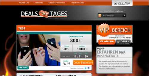 Dealsx Gutschein/Coupon Komplett System mit Vip Bereich