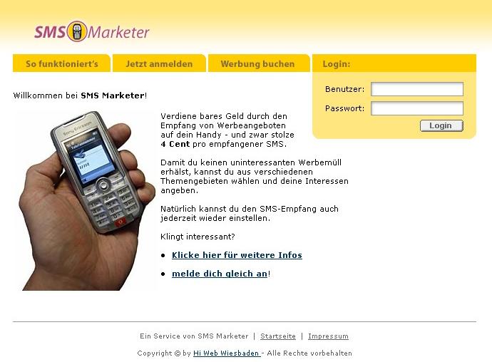 SMS Marketing System