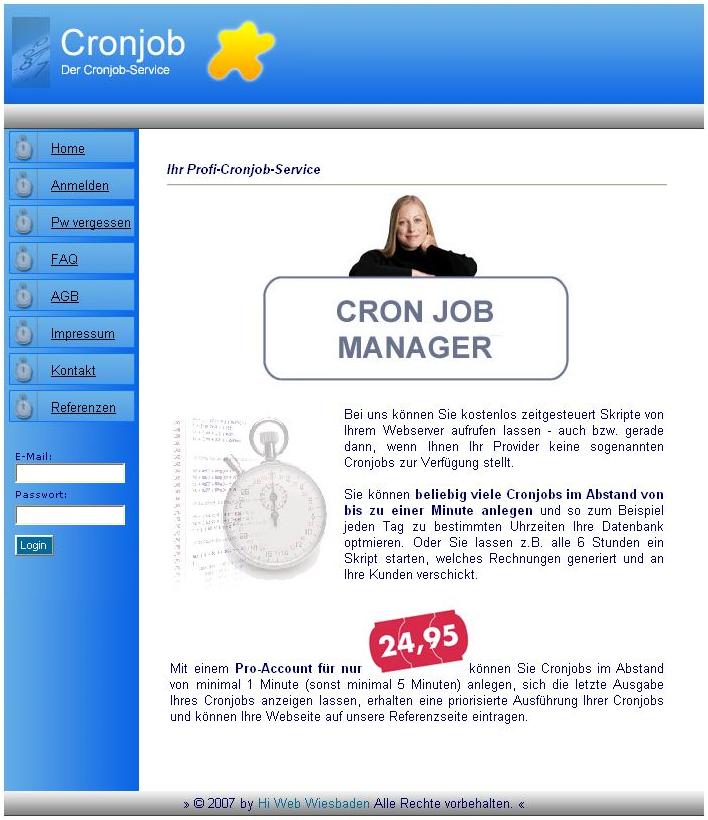 Profi Cronjob Pro Script