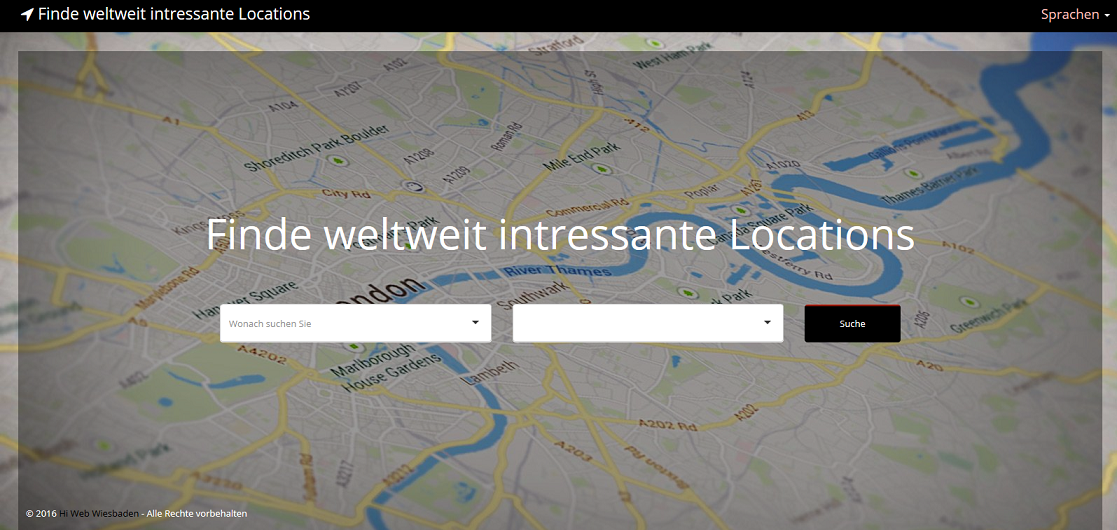 PHP Script Weltweiter Location Finder