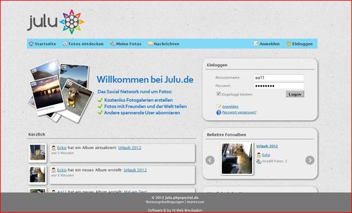 Julu Social Network Foto Community Script