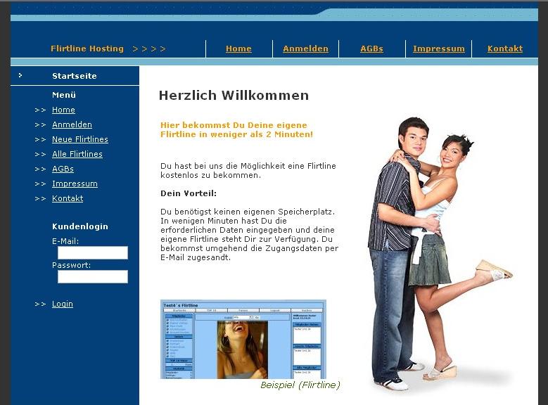 Flirtline Hosting Portal Script