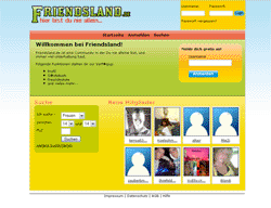 PHP Script Friendsland Community System