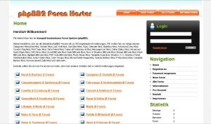 PHP Script phpbb2 Forum Hoster System
