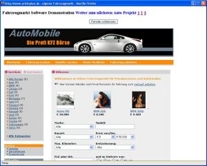 PHP Script KFZ Komplett System