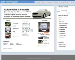 PHP Script Automobile System Händler und Privat